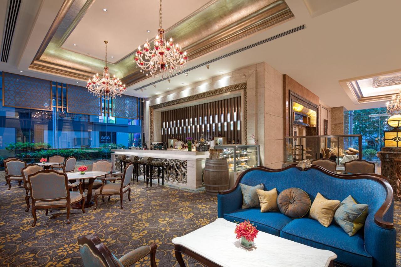 Crowne Plaza Shanghai Nanjing Road By Ihg Eksteriør billede The lobby lounge