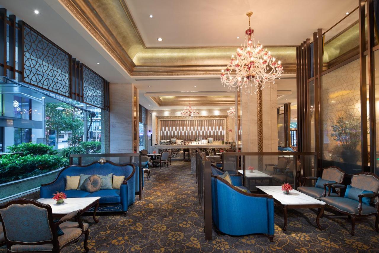Crowne Plaza Shanghai Nanjing Road By Ihg Eksteriør billede The Lounge at the hotel