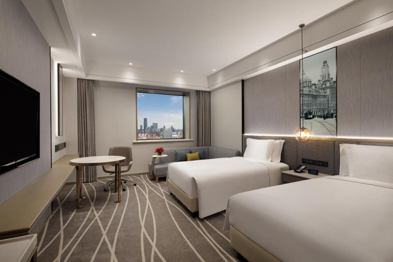 Crowne Plaza Shanghai Nanjing Road By Ihg Eksteriør billede Deluxe Room